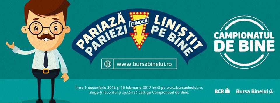 Peste 51.000 de euro atrase de ONG-uri din donatii individuale in Campionatul de Bine