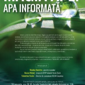 Magia apei – apa informată, ediția I