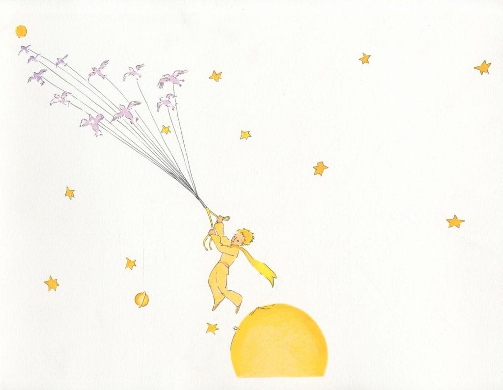 „Daca muncim numai pentru bunurile materiale, ne cladim singuri temnita” – Antoine de Saint Exupery, in „Micul Print”