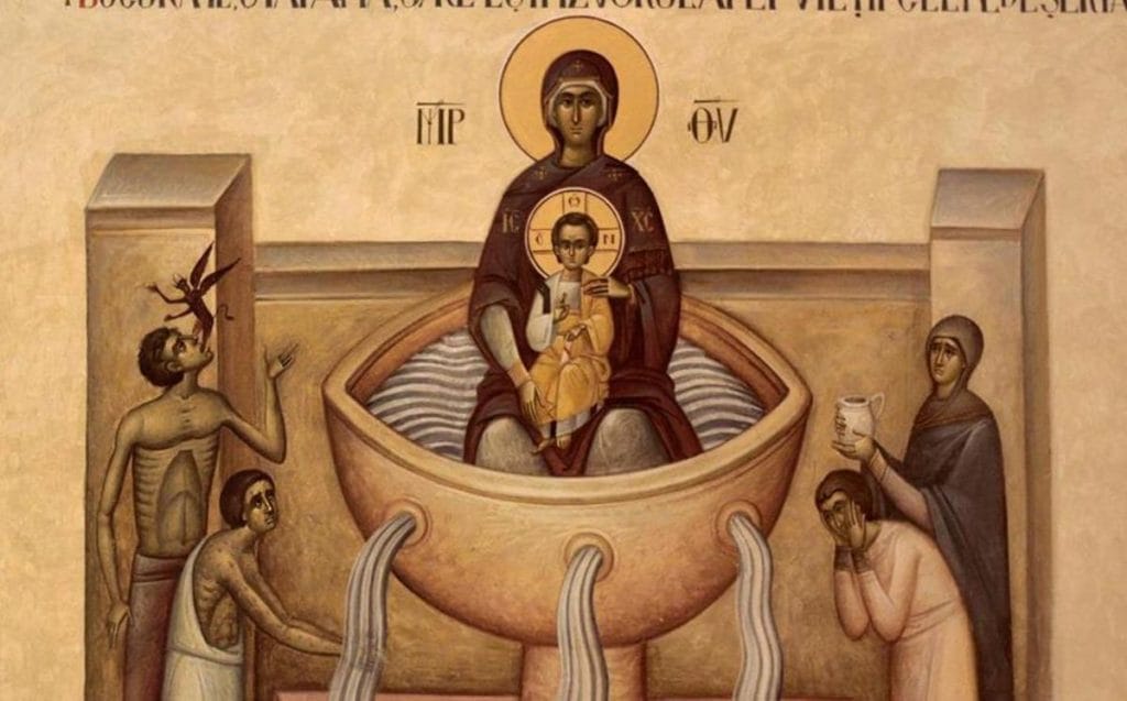 Izvorul Tămăduirii, sărbătoarea închinată Maicii Domnului. Izvor de nădejde și de vindecare