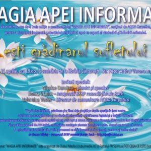“MAGIA APEI INFORMATE”, ediția a treia