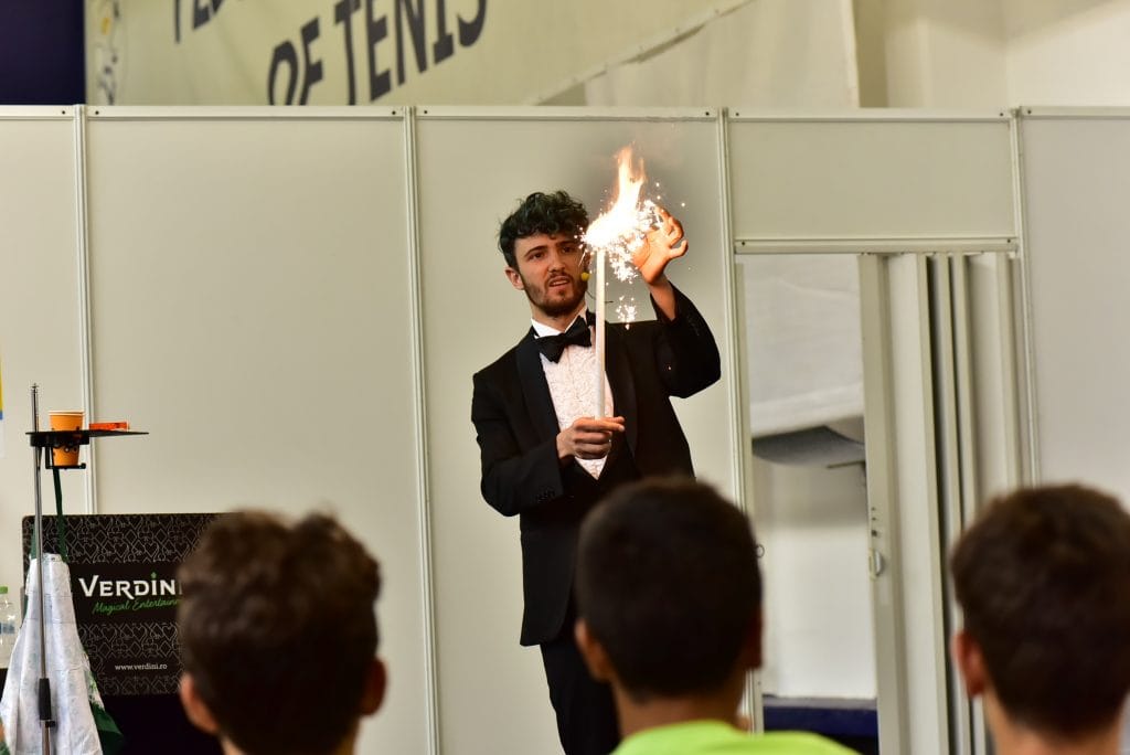 Numere de magie și delicatese la Players Party Dr. Oetker Junior Trophy