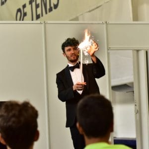 Numere de magie și delicatese la Players Party Dr. Oetker Junior Trophy