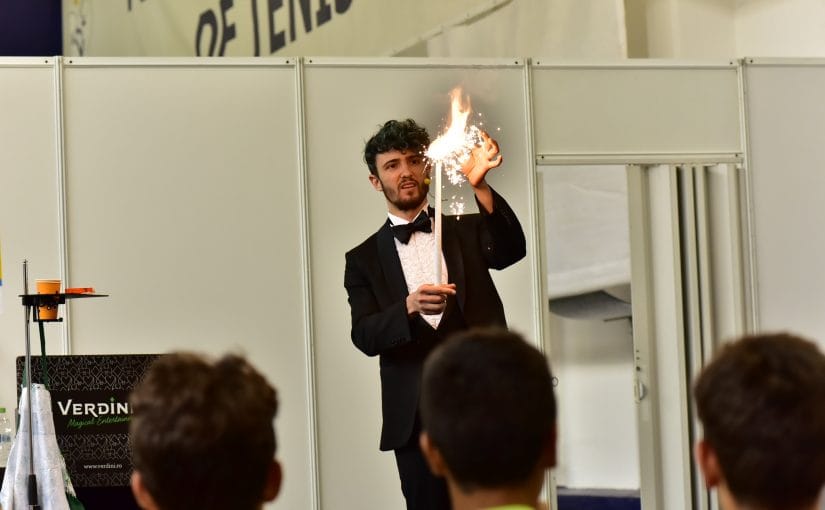 Numere de magie și delicatese la Players Party Dr. Oetker Junior Trophy