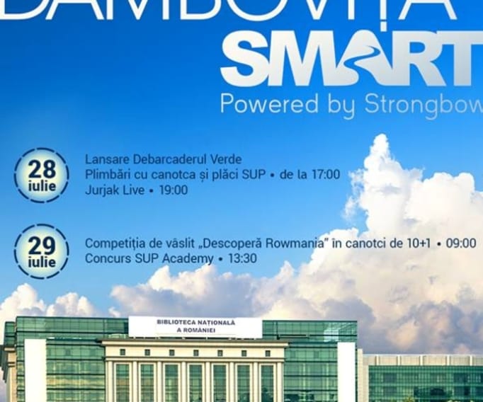 Dâmbovița Smart River – o perspectivă a orașului de la nivelul apei