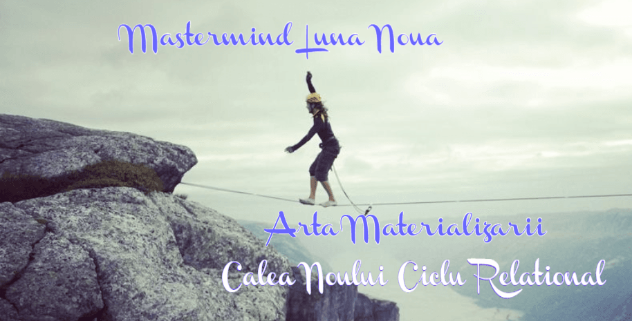 Insamanteaza abundenta in noul ciclu relational! Mastermind Luna Noua workshop 25.10.2017