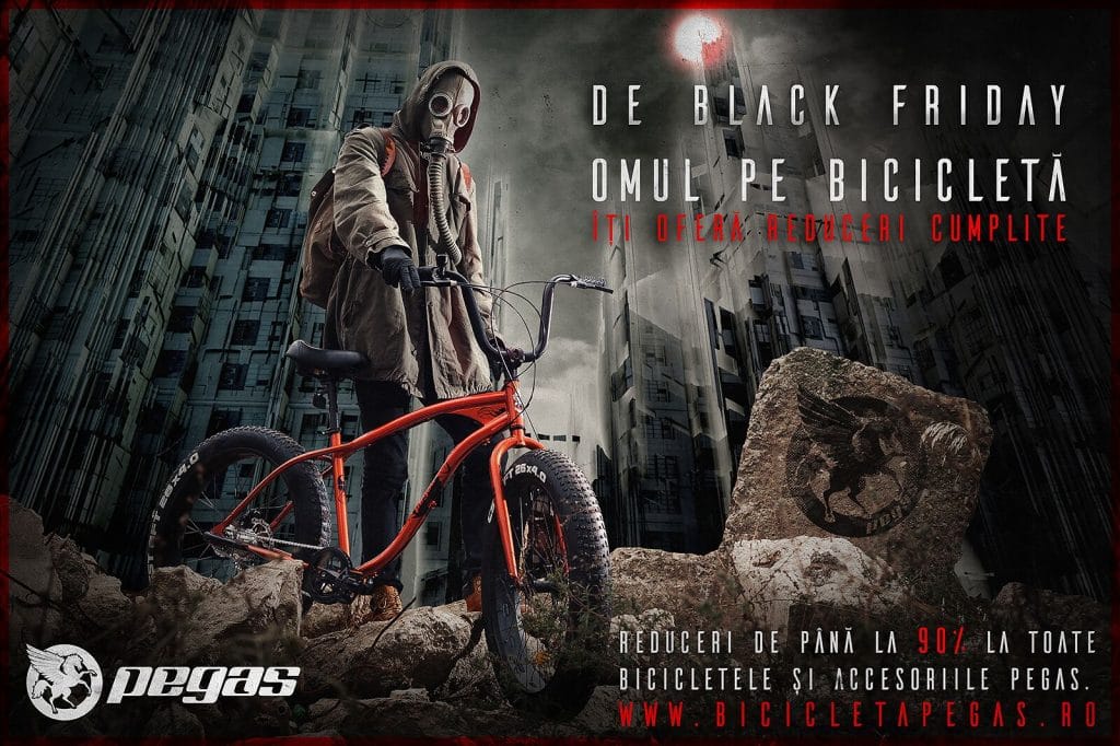 “Omul pe bicicletă” de Black Friday îți oferă biciclete Pegas pe viață “Omul pe bicicletă” de Black Friday îți oferă biciclete Pegas pe viață