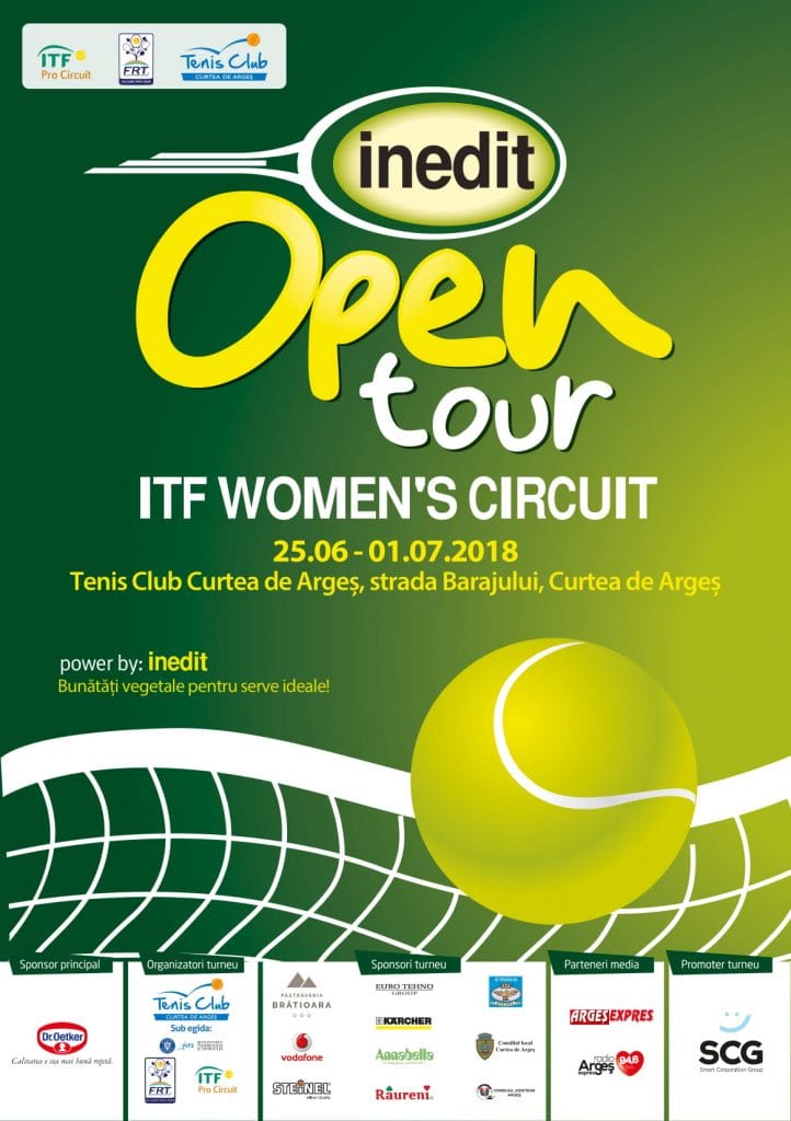 Preşedintele ITF este încântat de organizarea turneului Inedit Open Tour de la Curtea de Argeş