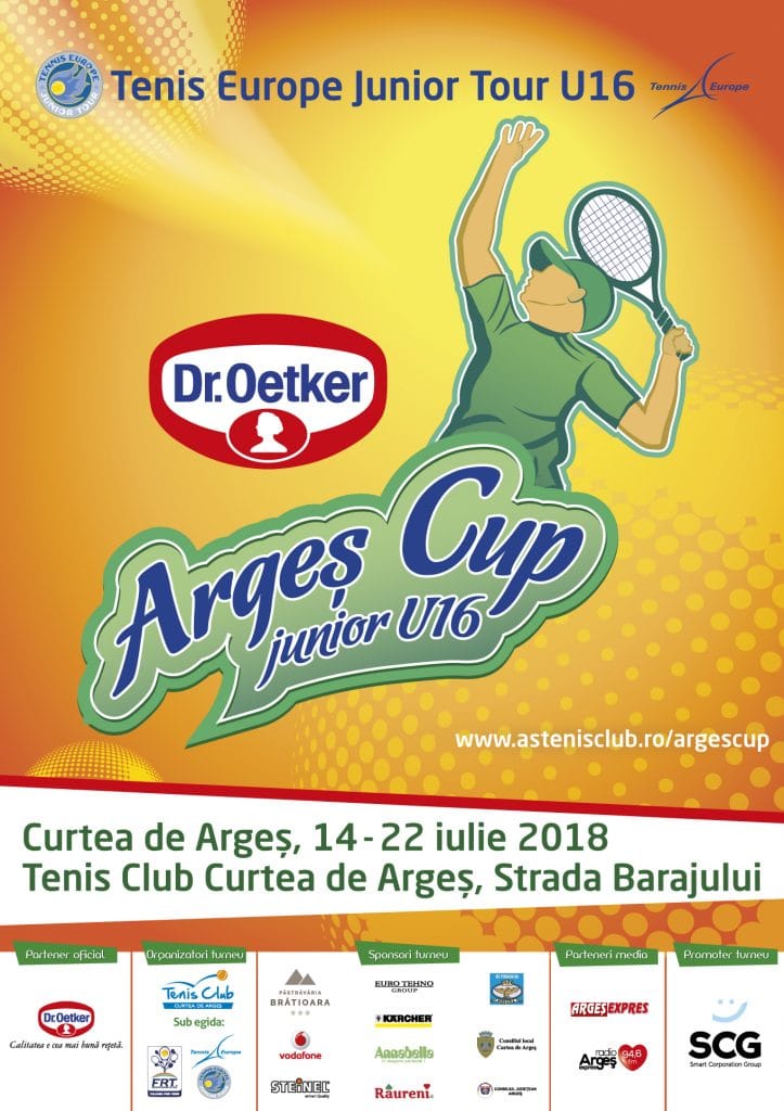 Aprecieri din partea Tennis Europe pentru organizarea Argeş Cup