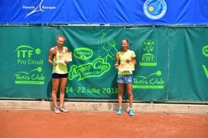 Perechea Ştefana Lazăr/ Sofia Maria Nicolae a câştigat Argeş Cup Dr. Oetker