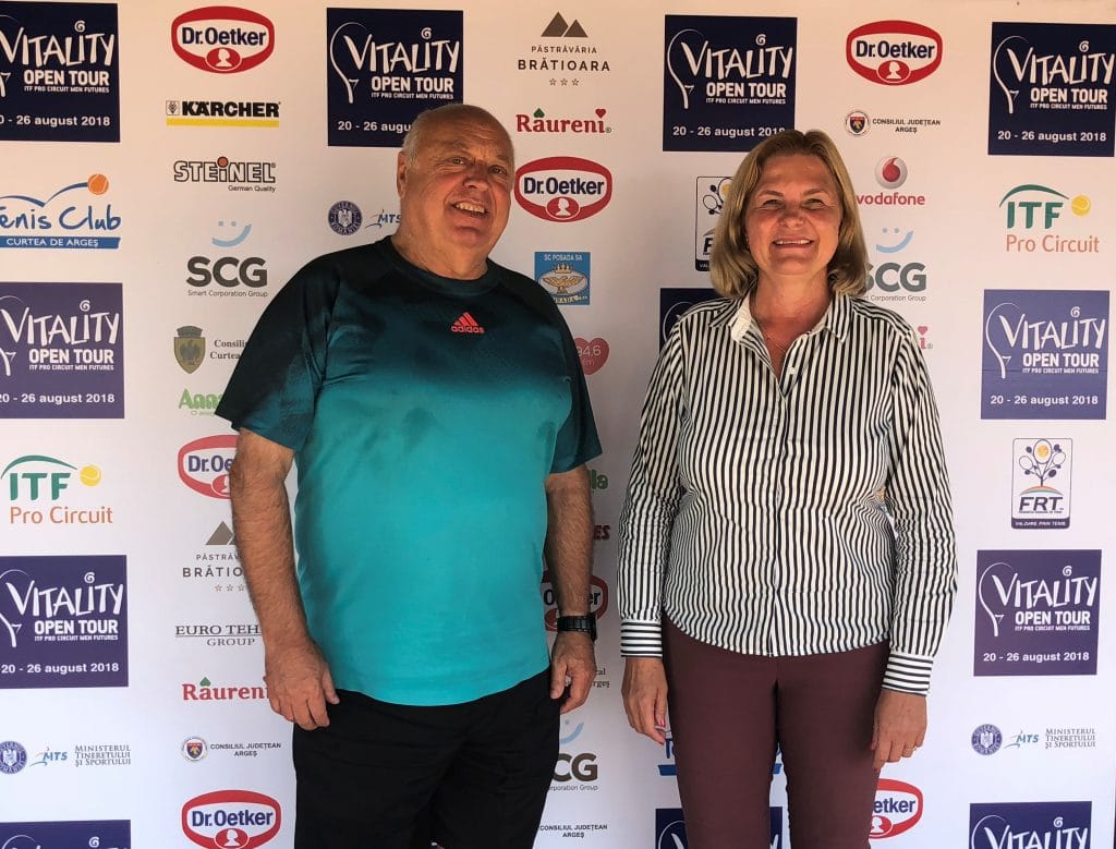 Componenţi ai echipei de Cupa Davis a României, la Vitality Open Tour Componenţi ai echipei de Cupa Davis a României, la Vitality Open Tour