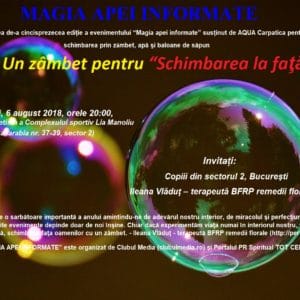 „MAGIA APEI INFORMATE” AQUA Carpatica ediția XV
