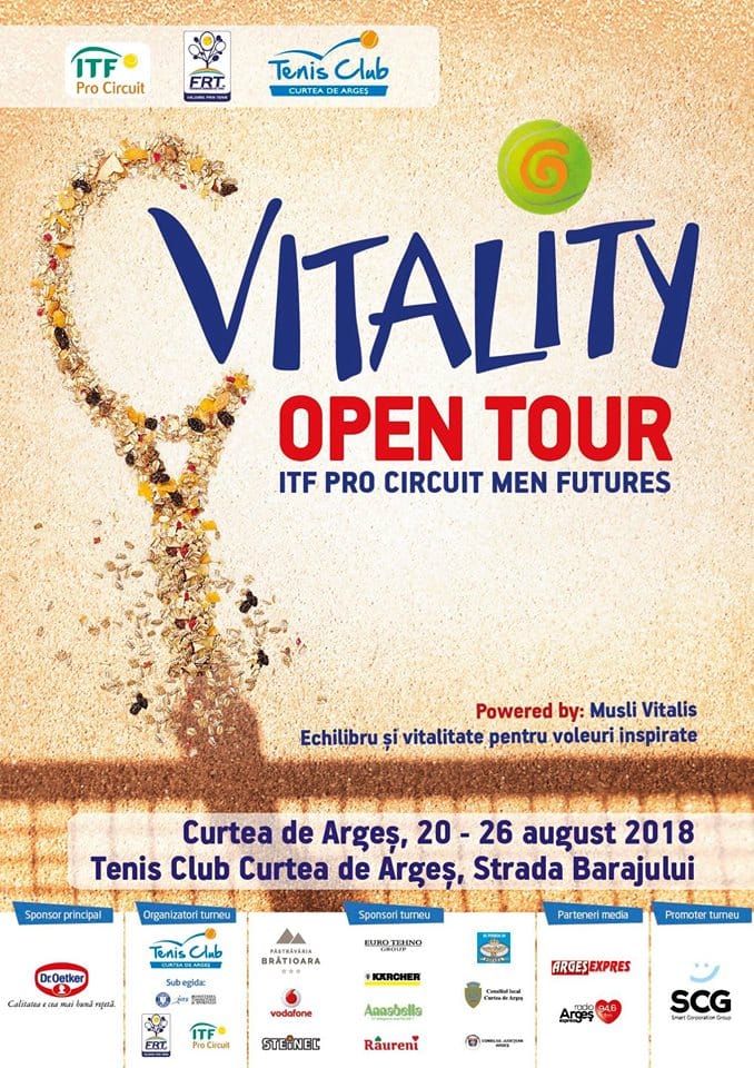 Care este cel mai bine organizat turneu ITF masculin, în opinia lui George Cosac. Urmează cea de a V-a ediţie a Vitality Open Tour