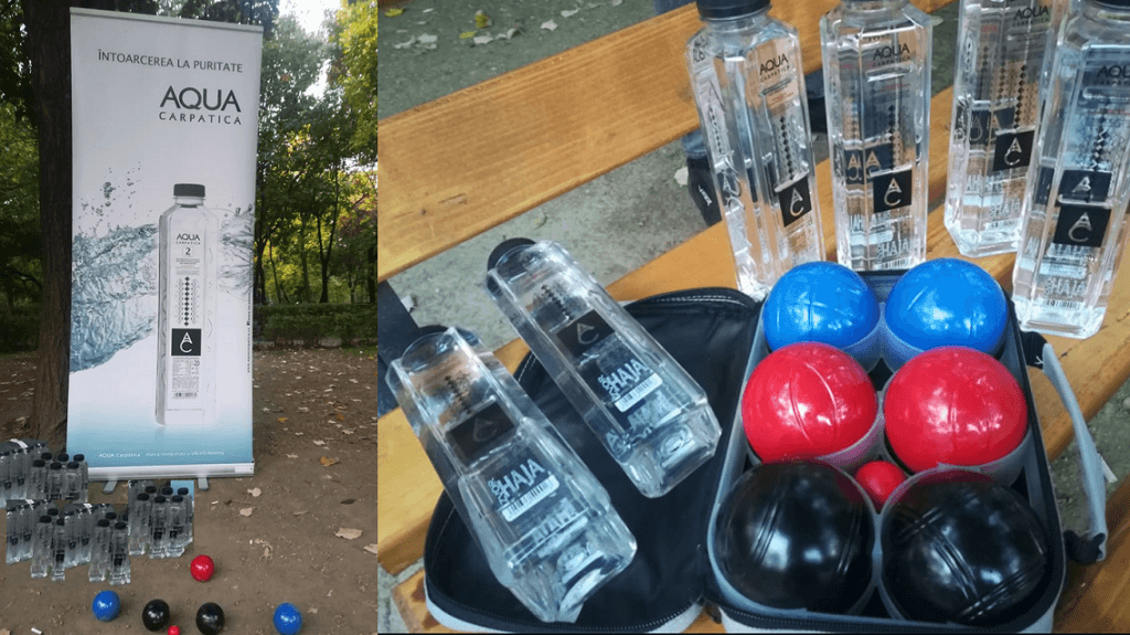 Apa bună şi pétanque, ingredientele ediţiei XVII “MAGIA APEI INFORMATE” Aqua Carpatica