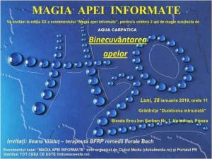 Editia XX – Doi ani de “Magia apei informate” alaturi de AQUA Carpatica