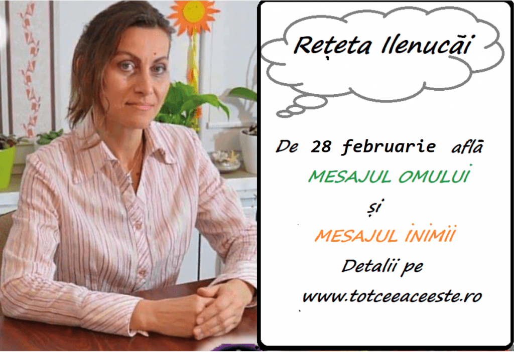 RETETA ZILEI  de 28 februarie pentru a FI OM