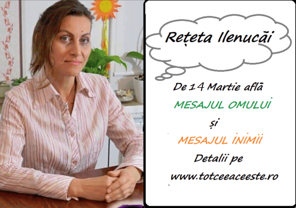 REȚETA ZILEI de 14 martie pentru a FI OM