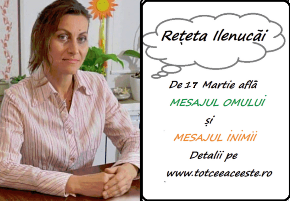 REȚETA ZILEI de 17 martie pentru a FI OM