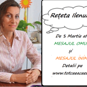 REȚETA ZILEI de 5 martie pentru a FI OM