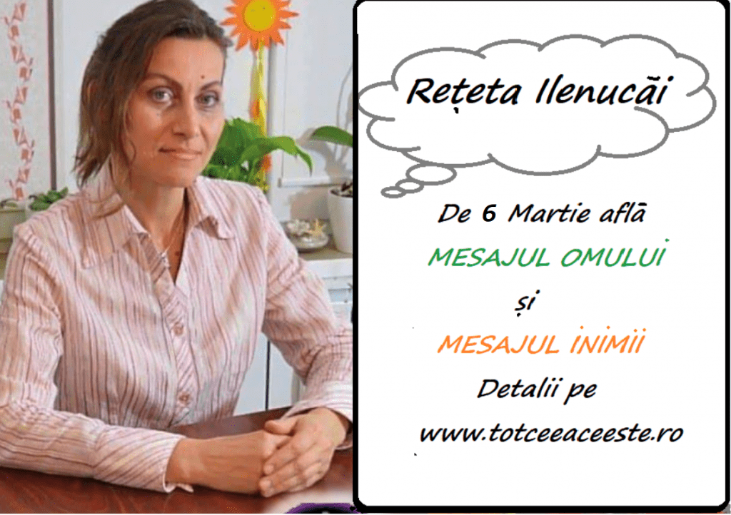 REȚETA ZILEI de 6 martie pentru a FI OM