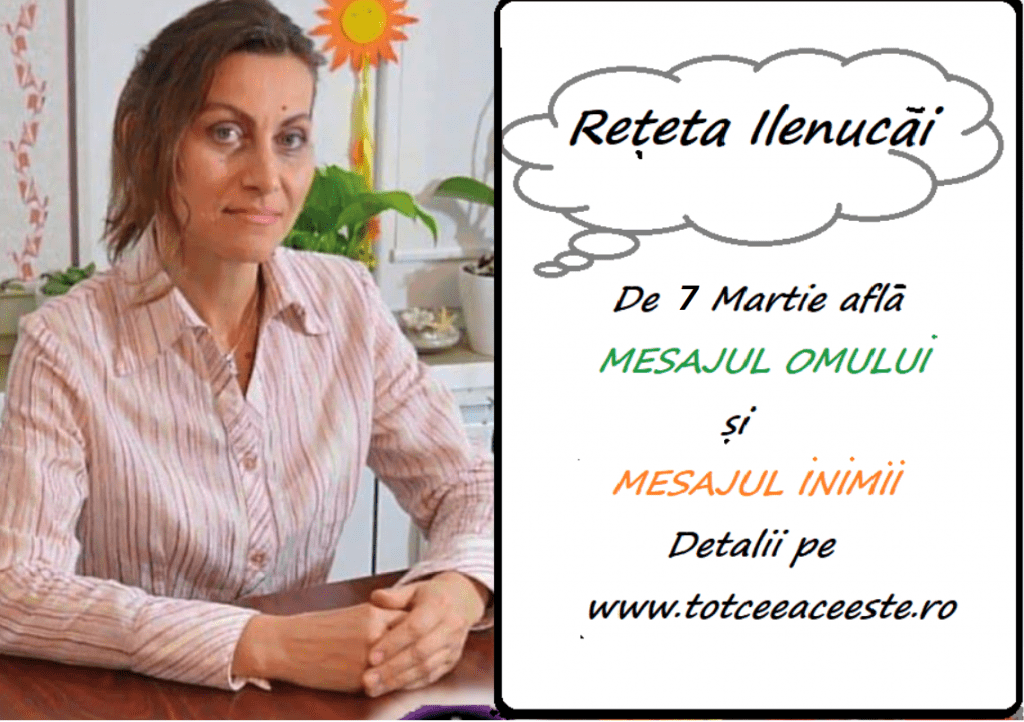 REȚETA ZILEI de 7 martie pentru a FI OM