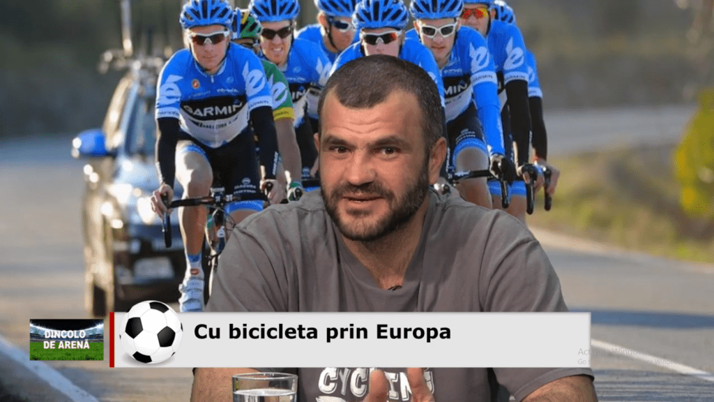 Dincolo de Arenă, cu ciclistul-implantolog Sorin Gageanu