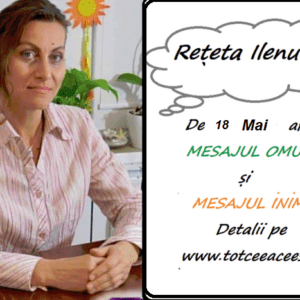 REȚETA ZILEI de 20 Mai pentru a FI OM