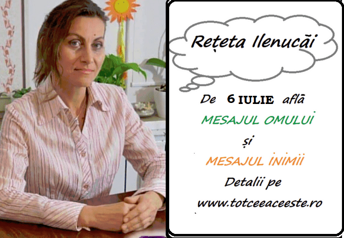 REȚETA ZILEI de 6 Iulie pentru a FI OM