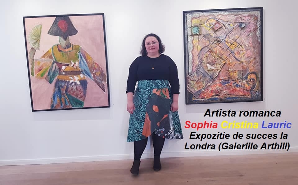 UN VIS IMPLINIT! Succes deplin al artistei Sophia Cristina Lauric la expozitia intenationala din Londra