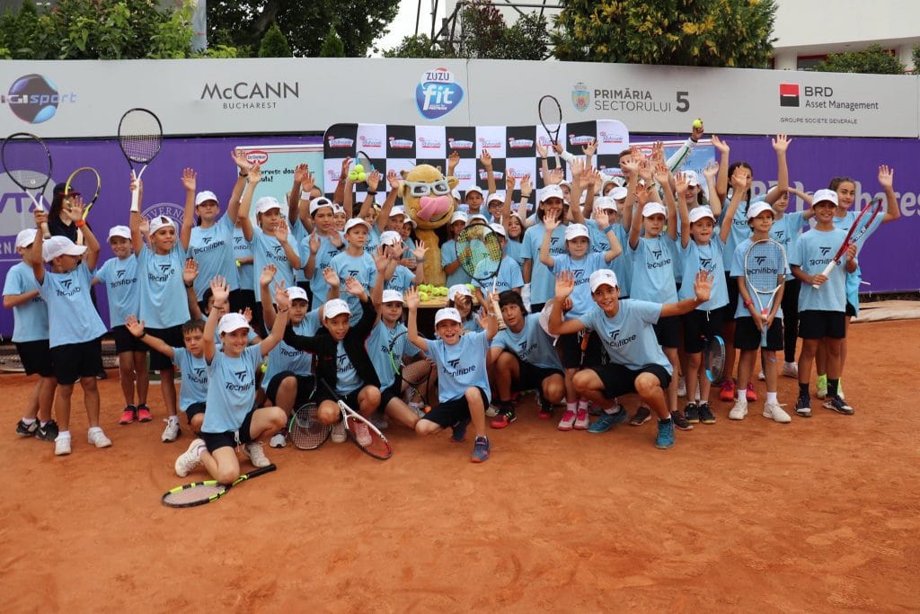(VIDEO) Kids Day Dr. Oetker din cadrul BRD Bucharest Open