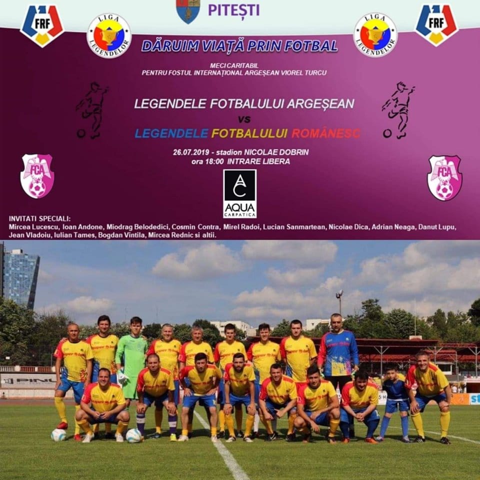 Filmul acțiunii caritabile de la Pitesti pentru Viorel Turcu