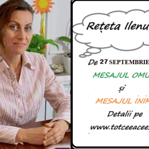 REȚETA ZILEI de 27 Septembrie pentru a FI OM