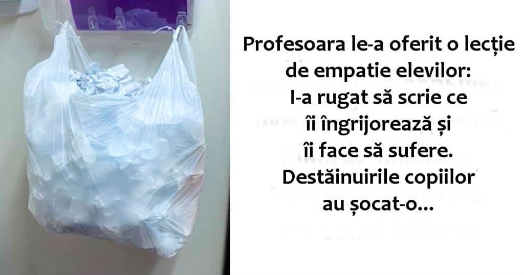 Experimentul ei a inspirat jumătate de milion de oameni: Lecția pe care elevii nu o vor uita!