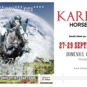 Karpatia Horse Show deschide drumul către Jocurile Olimpice de la Tokyo 2020. Spectacolul unic al echitației de top mondial revine pentru a VI-a Ediție la Domeniul Cantacuzino de la Florești