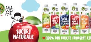 Despre sucurile naturale Ana Are, programul ”Fructe în Școli” și educația consumatorului