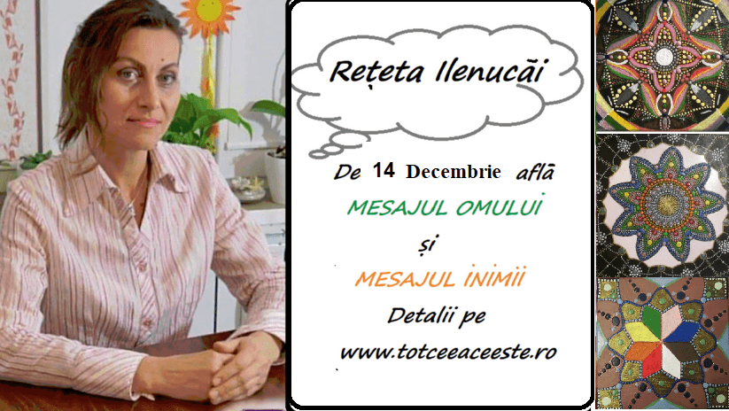 REȚETA ZILEI de 14 Decembrie pentru a FI OM