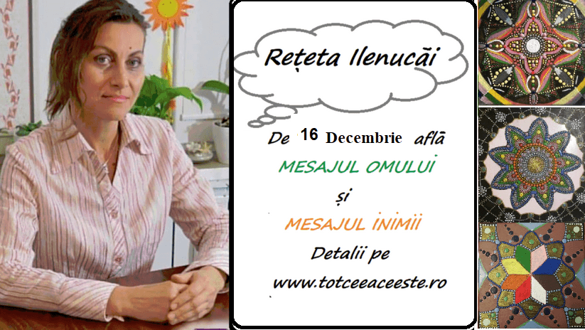 REȚETA ZILEI de 16 Decembrie pentru a FI OM