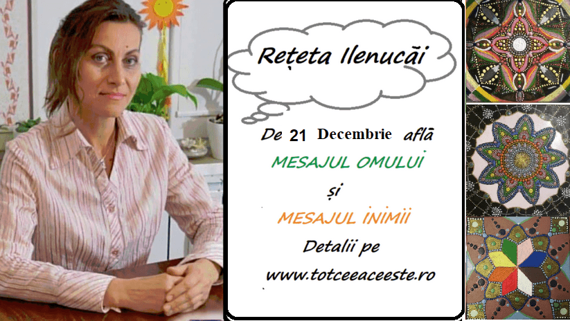REȚETA ZILEI de 21 Decembrie pentru a FI OM