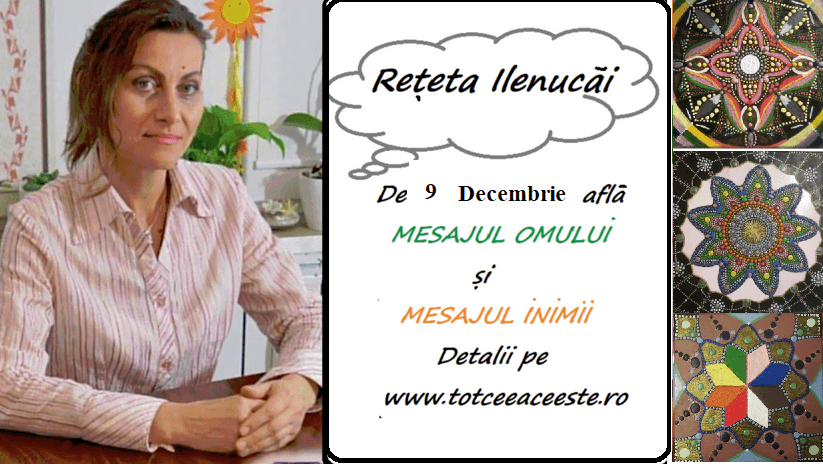 REȚETA ZILEI de 9 Decembrie pentru a FI OM