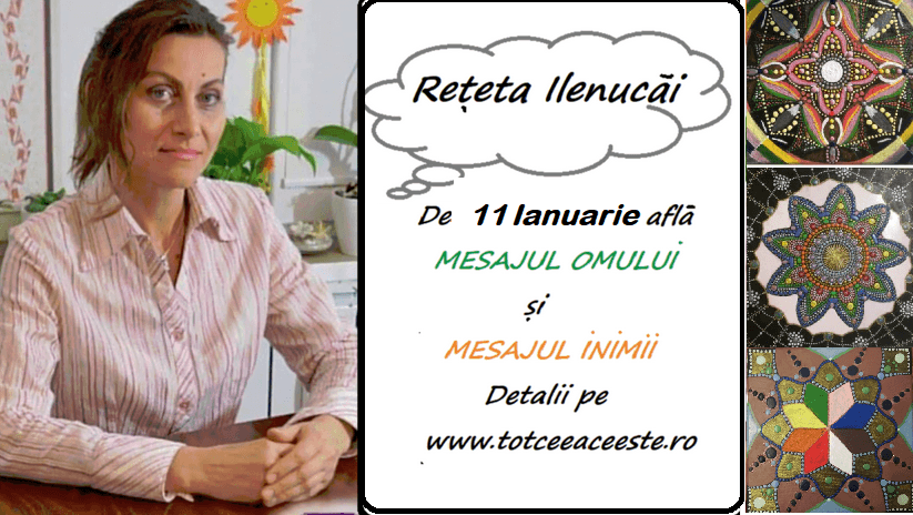 REȚETA ZILEI de 11 Ianuarie pentru a FI OM