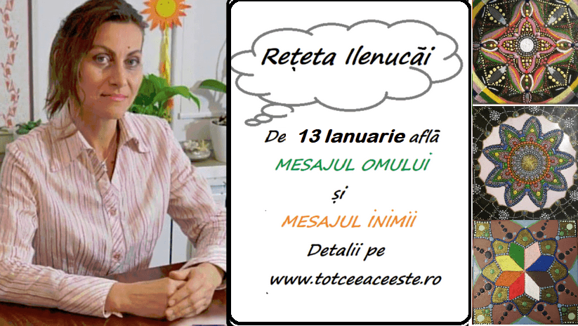 REȚETA ZILEI de 13 Ianuarie pentru a FI OM