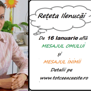 REȚETA ZILEI de 16 Ianuarie pentru a FI OM