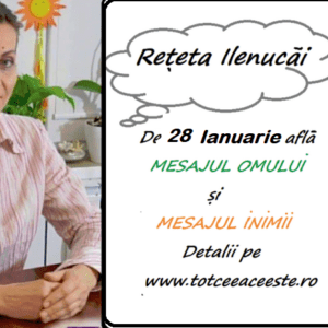 REȚETA ZILEI de 28 Ianuarie pentru a FI OM