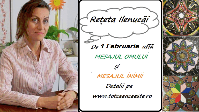 REȚETA ZILEI de 1 Februarie pentru a FI OM