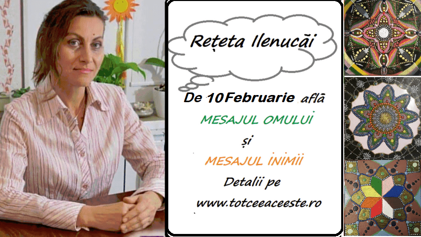REȚETA ZILEI de 10 Februarie pentru a FI OM
