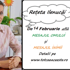 REȚETA ZILEI de14 Februarie pentru a FI OM