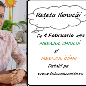 REȚETA ZILEI de 4 Februarie pentru a FI OM