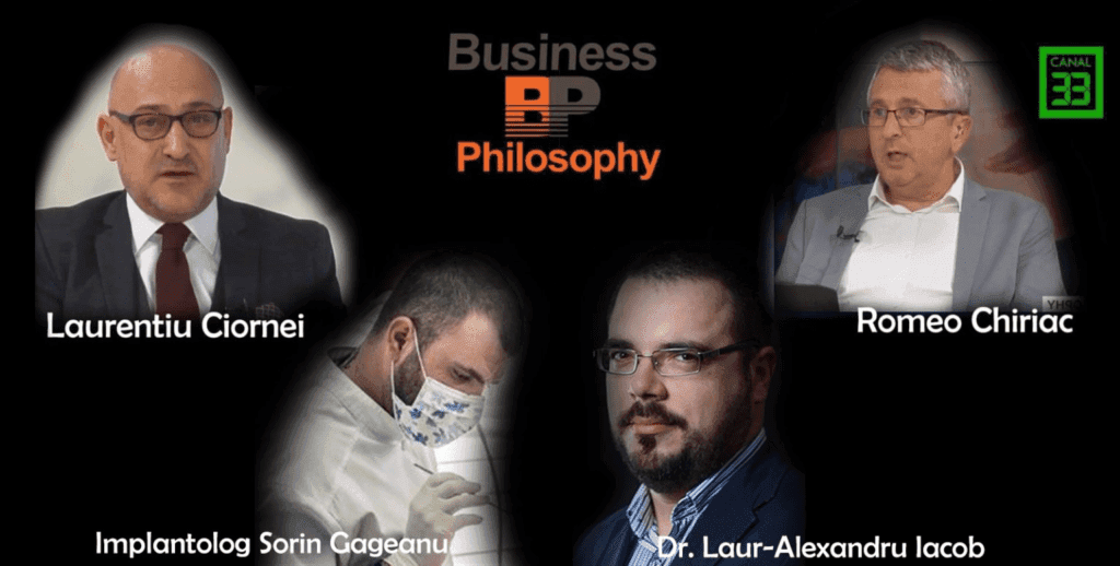 Despre situația critică din industria stomatologică în perioada pandemiei de COVID-19. Emisiune Business Philosophy