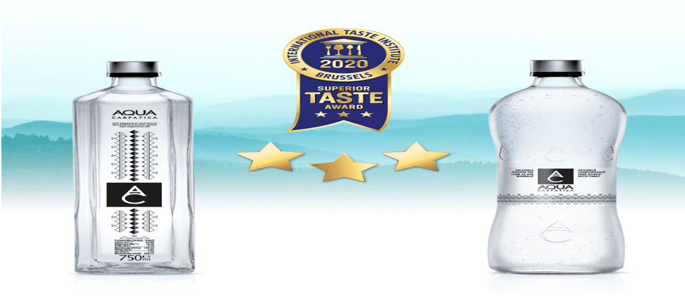 AQUA Carpatica, premiată din nou la nivel internațional