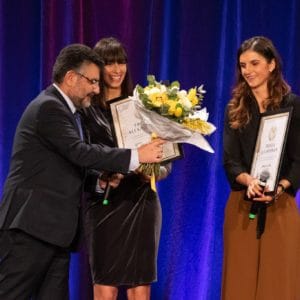 Interviu cu campioanele mondiale la canotaj, dublu vasle, Gianina Beleagă şi Ionela Cozmiuc, premiate la Gala Trofeelor Alexandrion: «Sperăm să se organizeze Campionatul European din toamnă şi să simţim din nou adrenalina concursului»